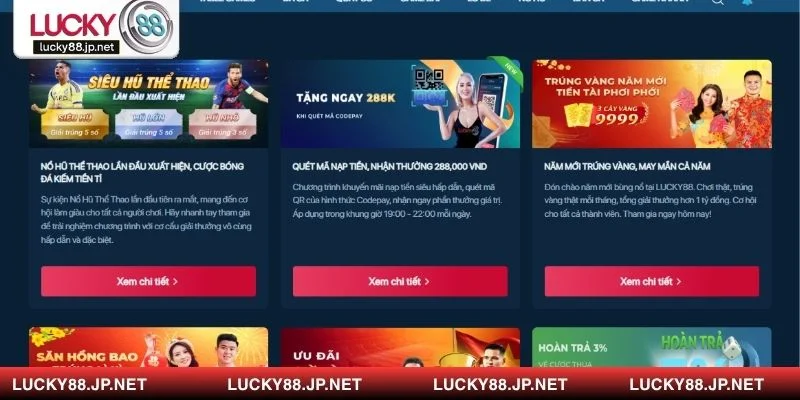 Đáp ứng để có cơ hội nhận tiền thưởng lớn từ các sự kiện khuyến mãi LUCKY88
