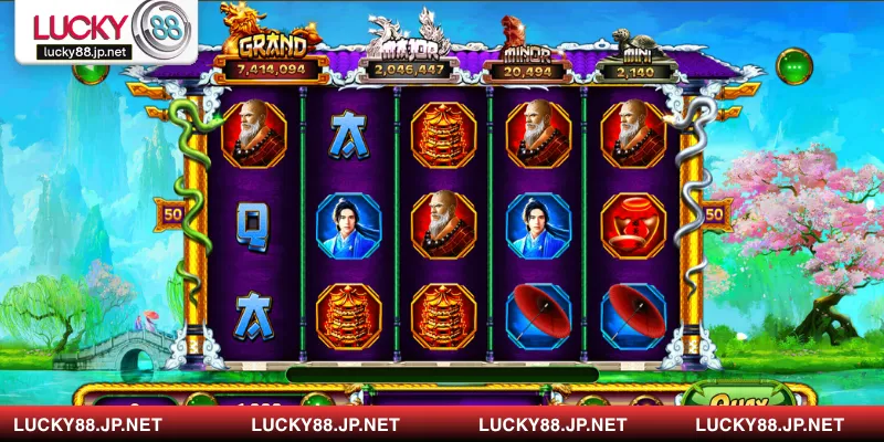 Tây Du Thần Khí Slot lấy cảm hứng từ hành trình của thầy trò Đường Tăng